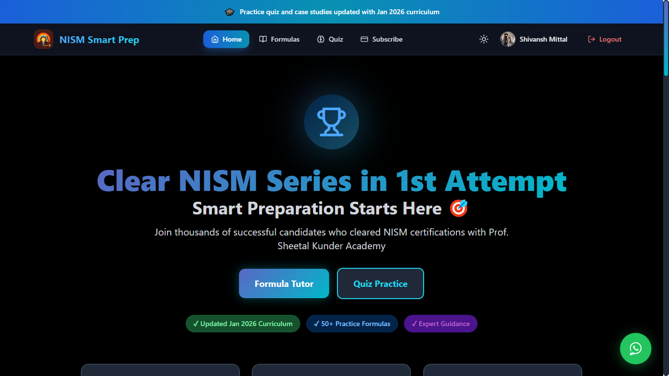 NISM Smart Prep